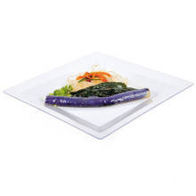 Plastic Plate Disposable Tray 9"Square Tray